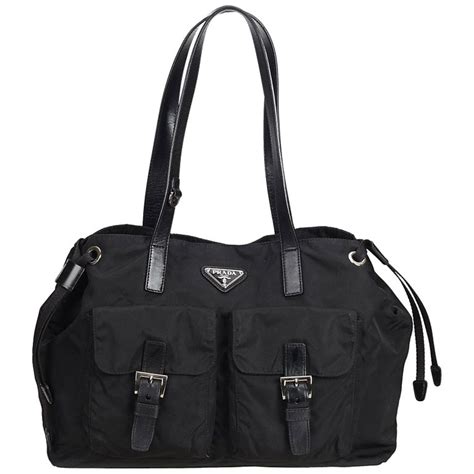 bag prada black|prada nylon bags women.